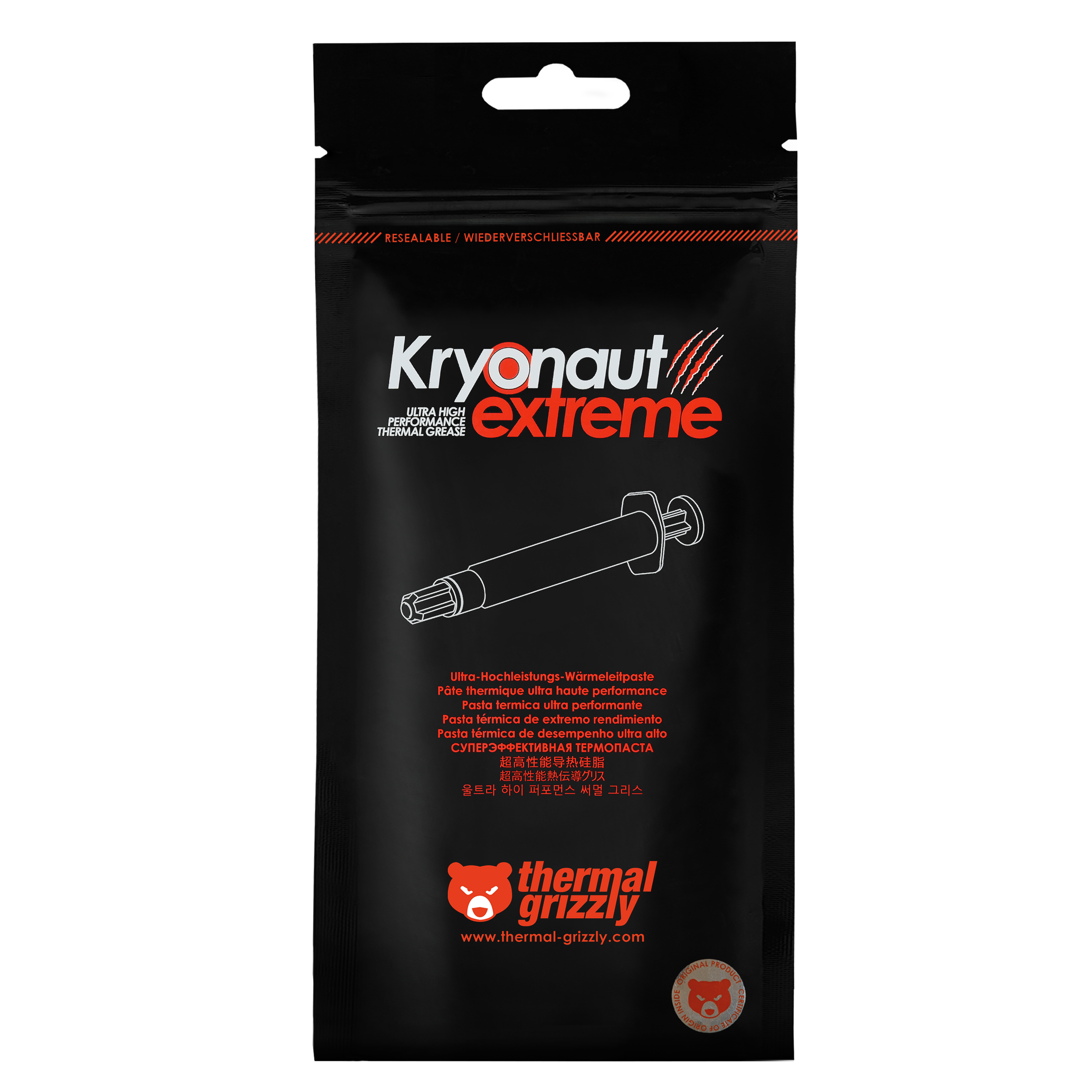 Thermal Grizzly Kryonaut Extreme Thermal Paste