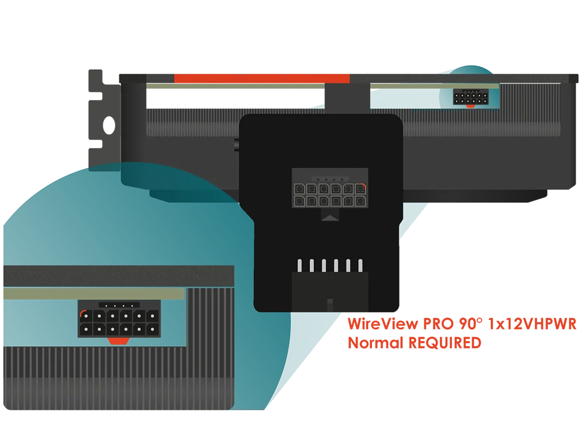 Thermal Grizzly WireView Pro GPU 90° - 1x12VHPWR 90° Normal - Advanced Power Meter for Graphics Cards - OLED Display - Temperature Sensors - Monitoring Tool - Made in Germany Thermal Grizzly WireView Pro GPU 90° - 1x12VHPWR 90° Normal - Advanced Power Meter for Graphics Cards - OLED Display - Temperature Sensors - Monitoring Tool - Made in Germany