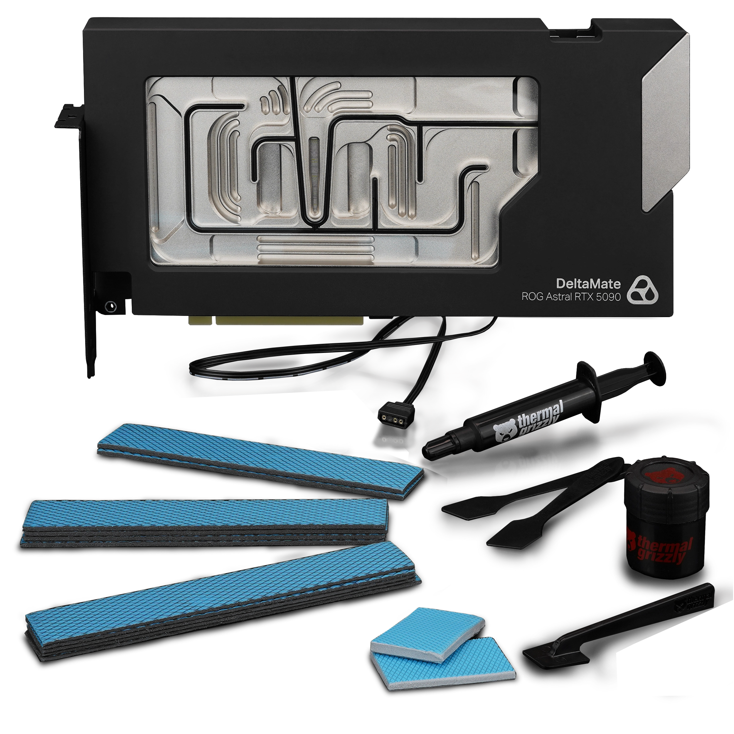 DeltaMate GPU Block - ROG Astral RTX 5090 Glass Edition
