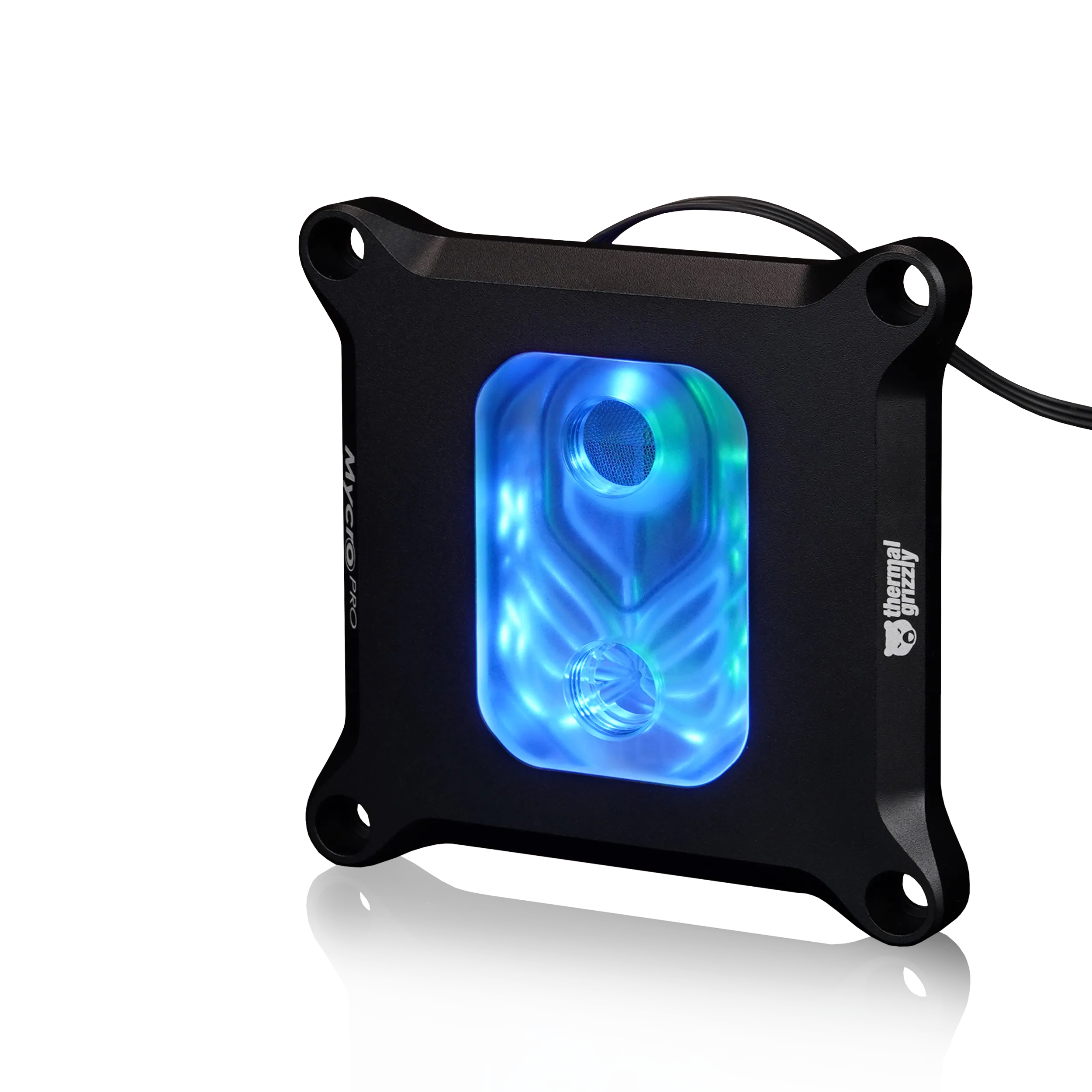 Thermal grizzly mycro pro rgb | intel 1851 | lga1851 in lga1700 | g1/4 | argb | cpu vodni blok 2 Thermal grizzly mycro pro rgb vodni blok z osvetlitvijo