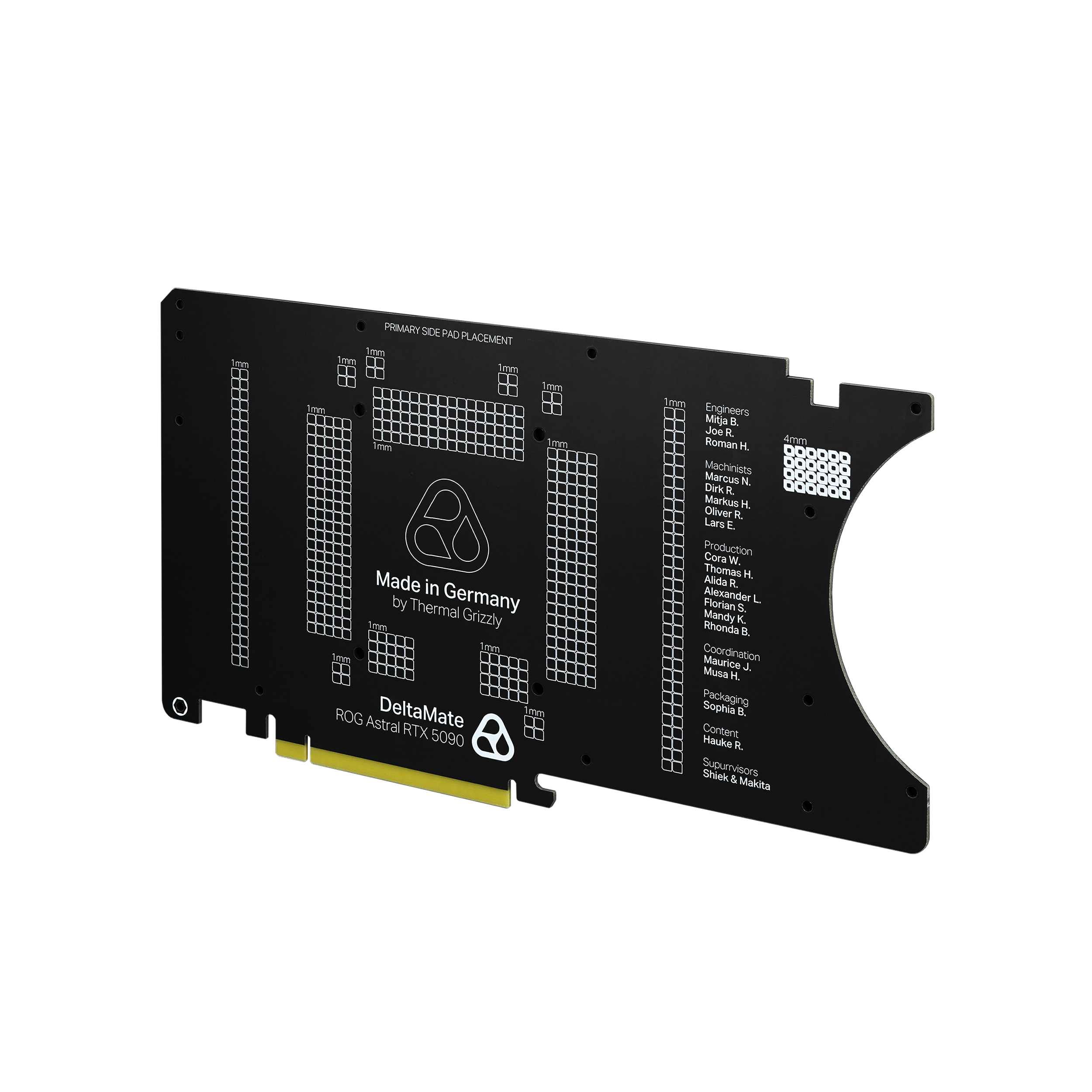 New: DeltaMate GPU Block - ROG Astral RTX 5090 and Through Terminal