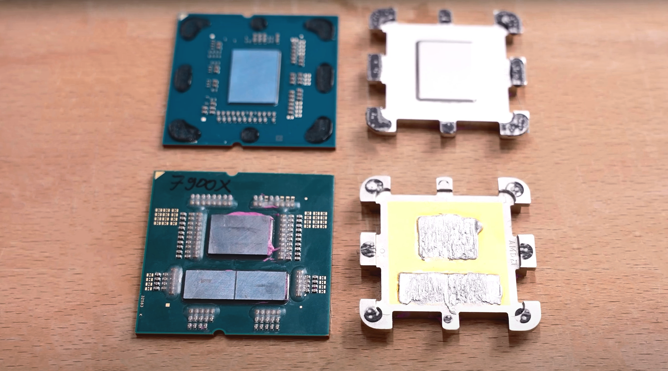 Ryzen: 8000 vs 7000 delidded Delidded Ryzen 8000 im Vergleich zu Ryzen 7000